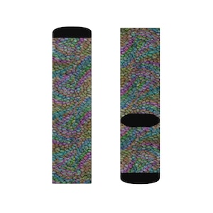 Mermaid AOP Crew socks