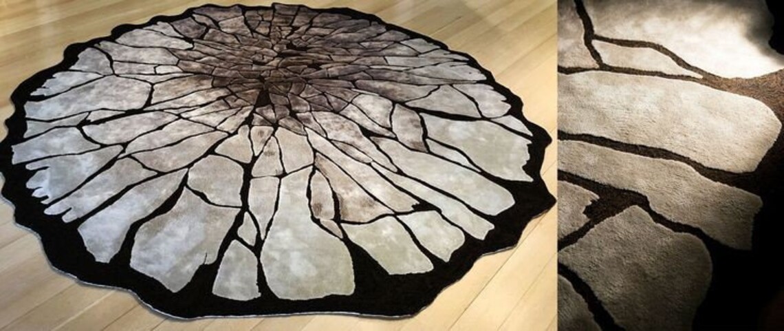 Modern Rug irregular Rugtufted Rug Area Rug5x7 8x10 9x12 5x8 6x9 10x14 ...