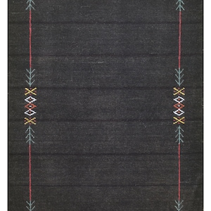 Handlooms rugs,Morden , Luxury Black Colour rugs ,