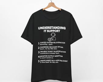 IT Support T-shirt
