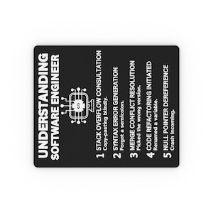 Muismat software-ingenieur – coderingshumor, cadeau tech-liefhebber