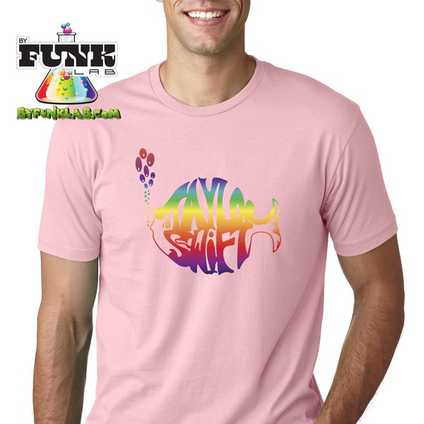 OG Swiphtie: Men's Crew Taylor Swift & Phish Rainbow Mash-up