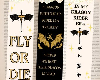 Dragon Rider Bookmarks