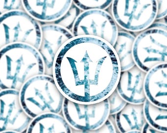 Trident Vinyl Sticker