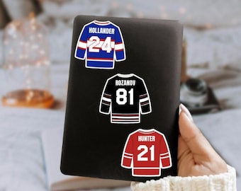 Hockey Jerseys' Vinyl Stickers