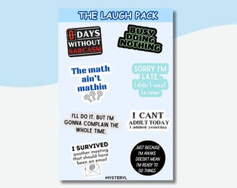 Laugh Pack Sticker Sheet