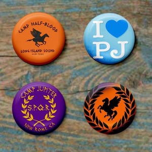 Botones de Percy Jackson