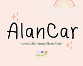 Kids Handwriting Font | Playful Childlike Font for Classroom Use