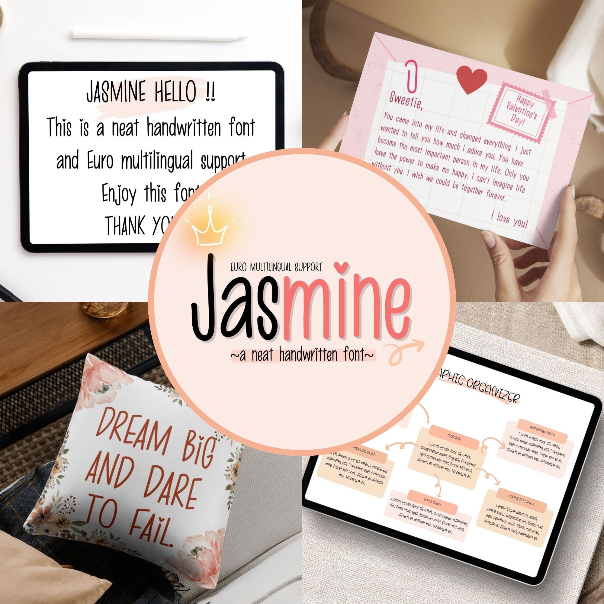 Handwritten Font Bundle Set 3 | Digital Planner Fonts (TTF & OTF) - Etsy