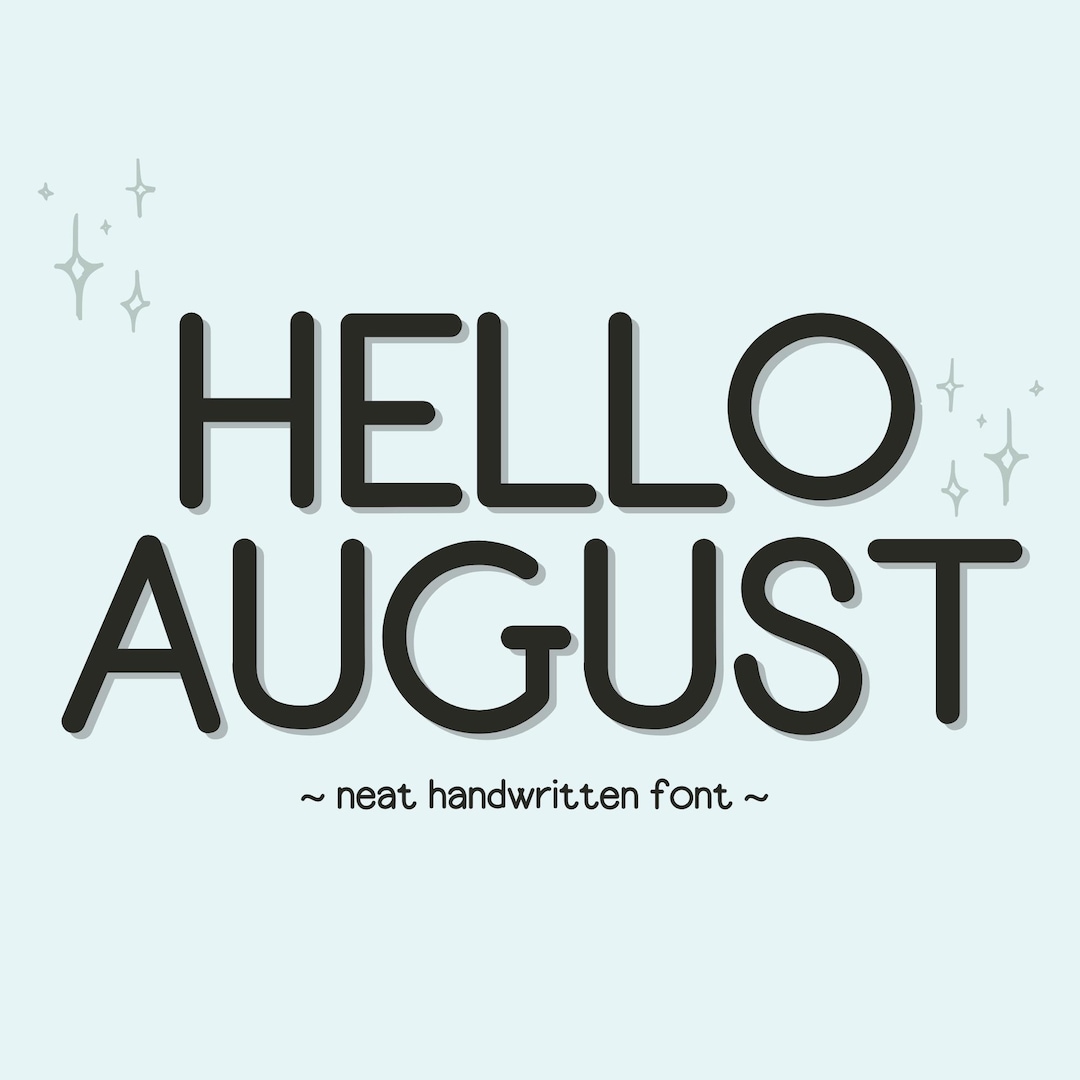 Neat Handwriting Font for Note | Neat Font Handwritten Digital Font ...