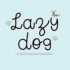 Fuente de script de planificador manuscrita para planificadores digitales, GoodNotes y iPad