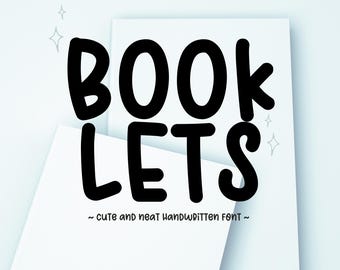 GoodNotes Handwritten Font for iPad and Digital Planner | Cute and Neat Handwriting Font | Note Taking Student Notes