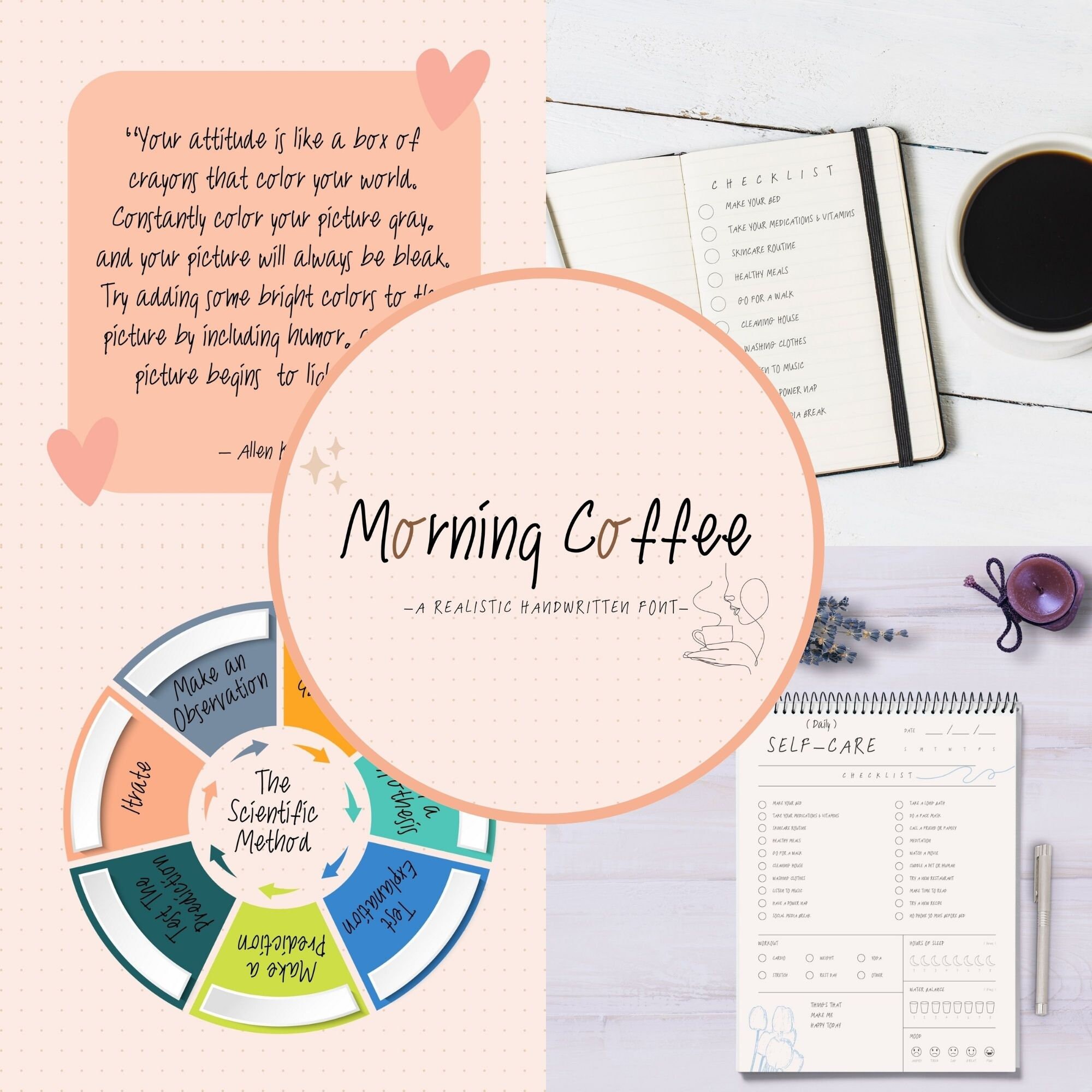 Handwritten Font Bundle Set 3 | Digital Planner Fonts (TTF & OTF) - Etsy
