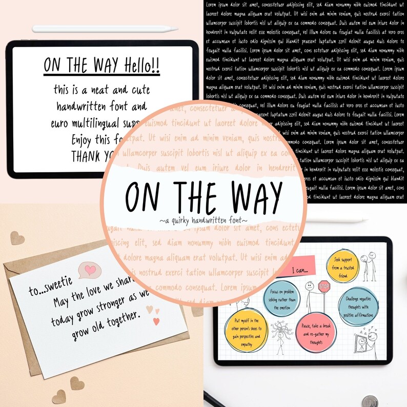 Handwritten Font Bundle Set 3 | Digital Planner Fonts (TTF & OTF) - Etsy