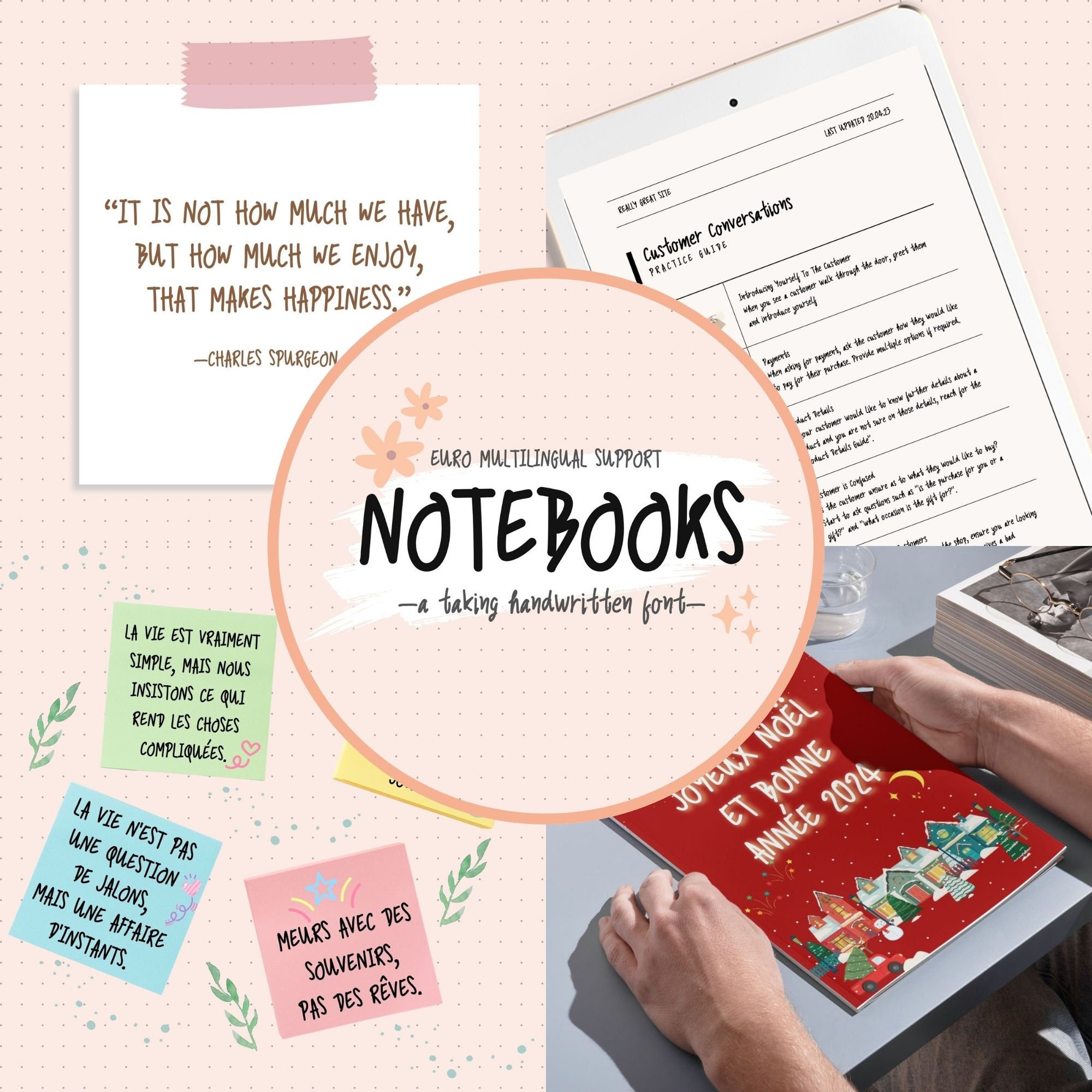 Handwritten Font Bundle Set 3 | Digital Planner Fonts (TTF & OTF) - Etsy