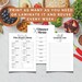 Printable Dinner Menu &amp; Meal Planner Printable Grocery - Etsy