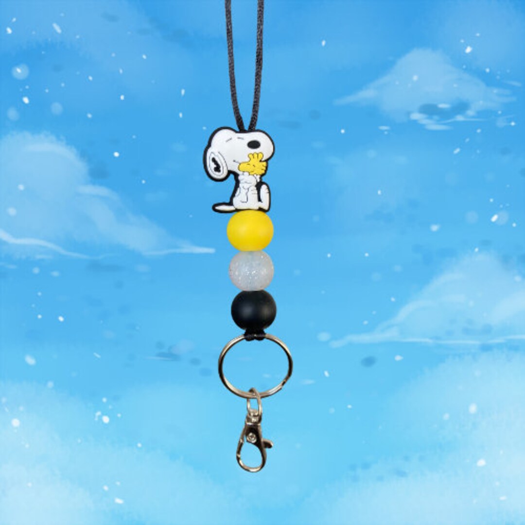 Snoopy Inspired Lanyard - Etsy