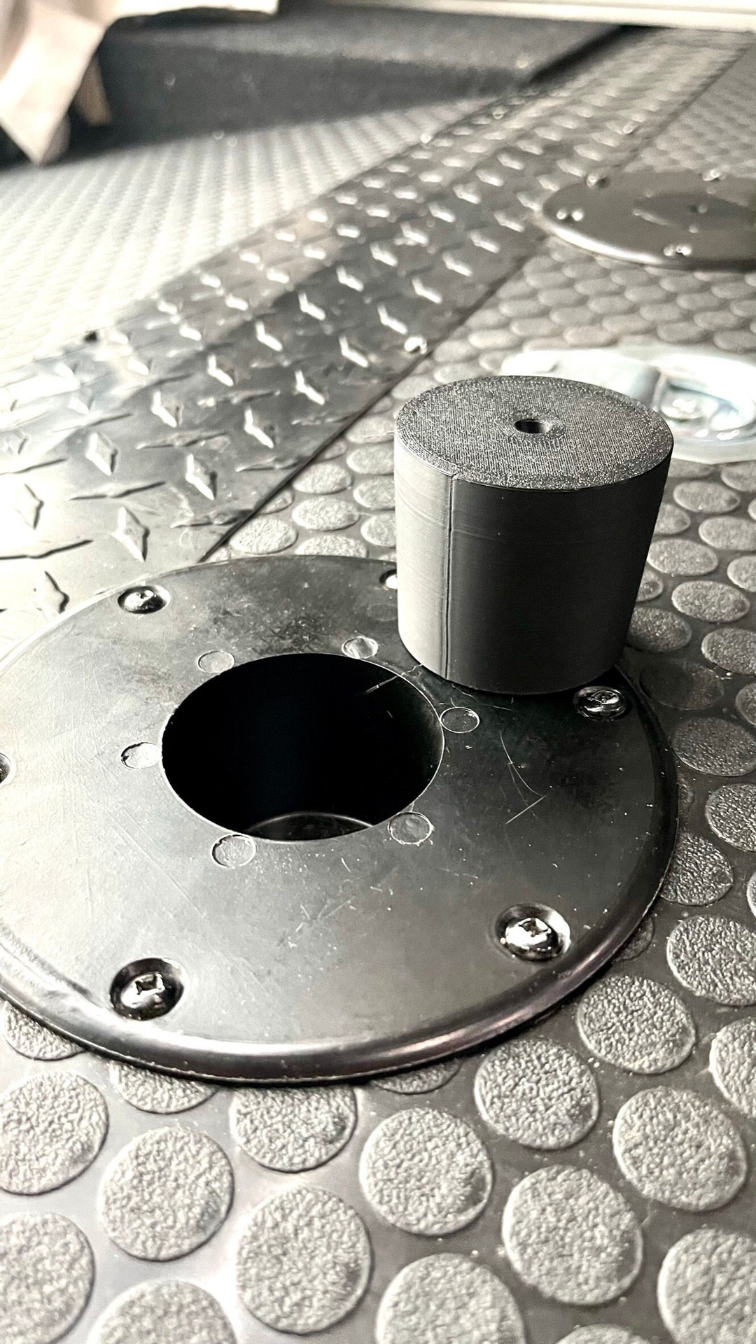 2.25 RV Dinette Pedestal Table Base Plug, Designed for RV, Vans, Travel
