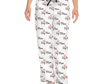 Dog Mom Women's Pajama Pants, Women's Pajamas, Christmas Gift, Sleepwear, Women's Fashion, Gift For Mom, Gift For My Girlfriend, Pajamas