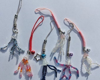 Jellyfish Phone Charms