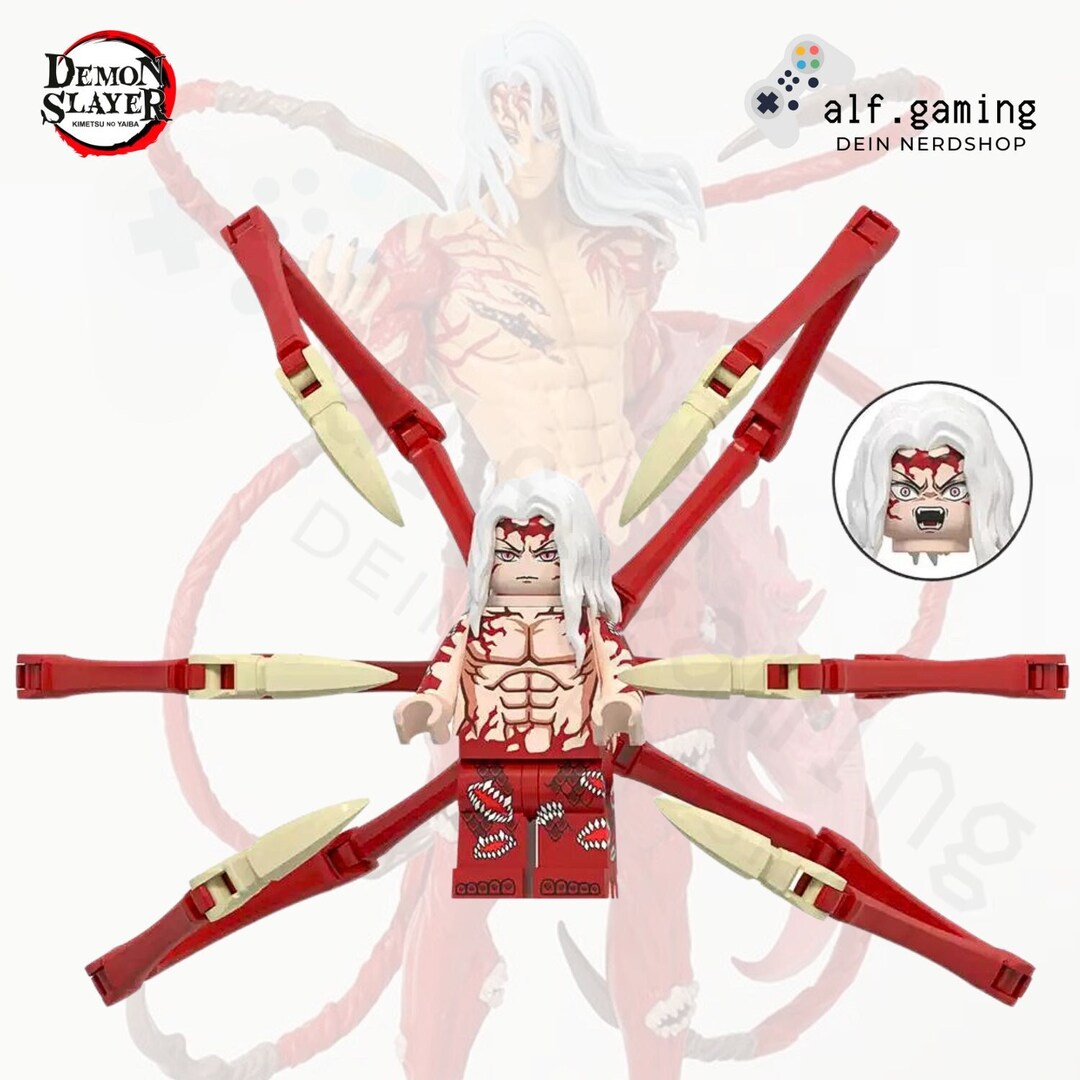 Demon Blocks Demon Slayer MOC Brick Block Clamp Building Blocks Mini Figure Demon ...
