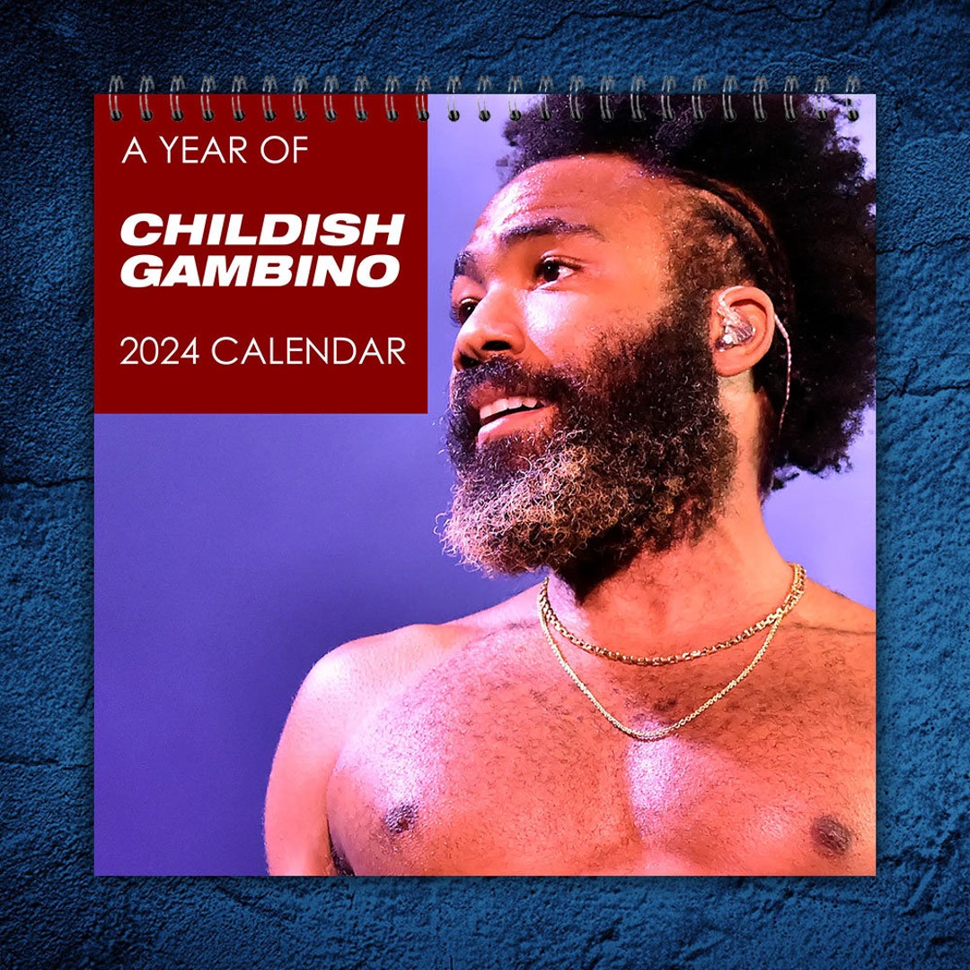 Childish Gambino Calendar 2024 Celebrity Calendar Childish Etsy Australia