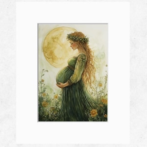 Nature Pregnant Art - Etsy