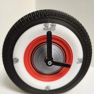 Tire Desktop Clock