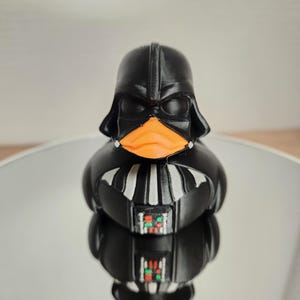 Darth Vader Duck | Star Wars Collectible | Funny Geek Gift | Dark Side Decor