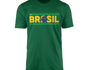 Maglietta da tifoso del Brasile per i Mondiali di calcio 2026 / Disponibile in vari colori e modelli