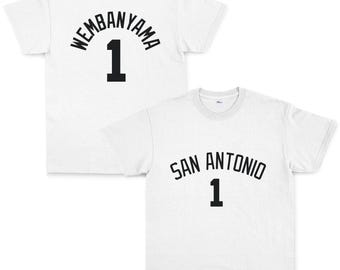 Maglietta da tifoso di Victor Wembanyama / San Antonio Spurs / Finali NBA 2026