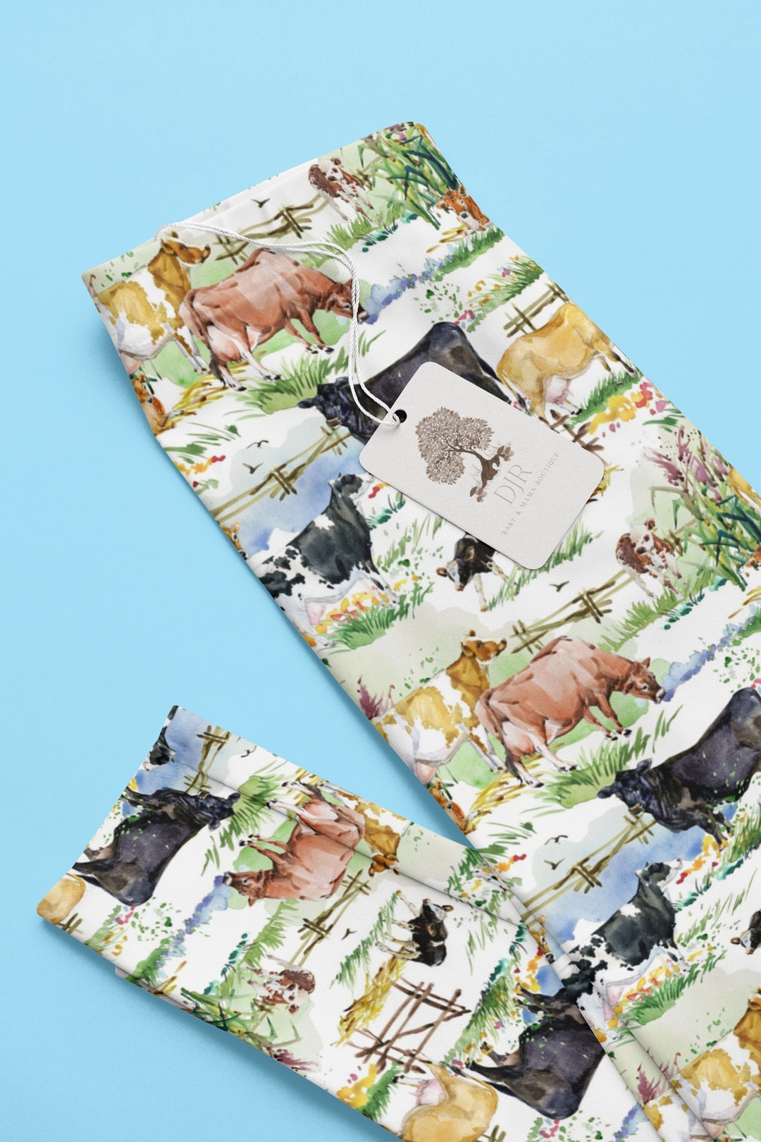 Legging Enfant DYT Rose Vache - Taille S - Tout Doux, Neuf Avec étiquettes