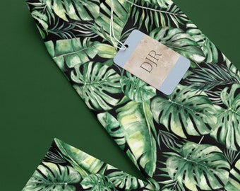 Tropical Leaf Leggings, Toddler Leggings, Kids Leggings, Baby Leggings, Girl Leggings, Boys Leggings, Tropical Leaf Pattern, Pattern Legging