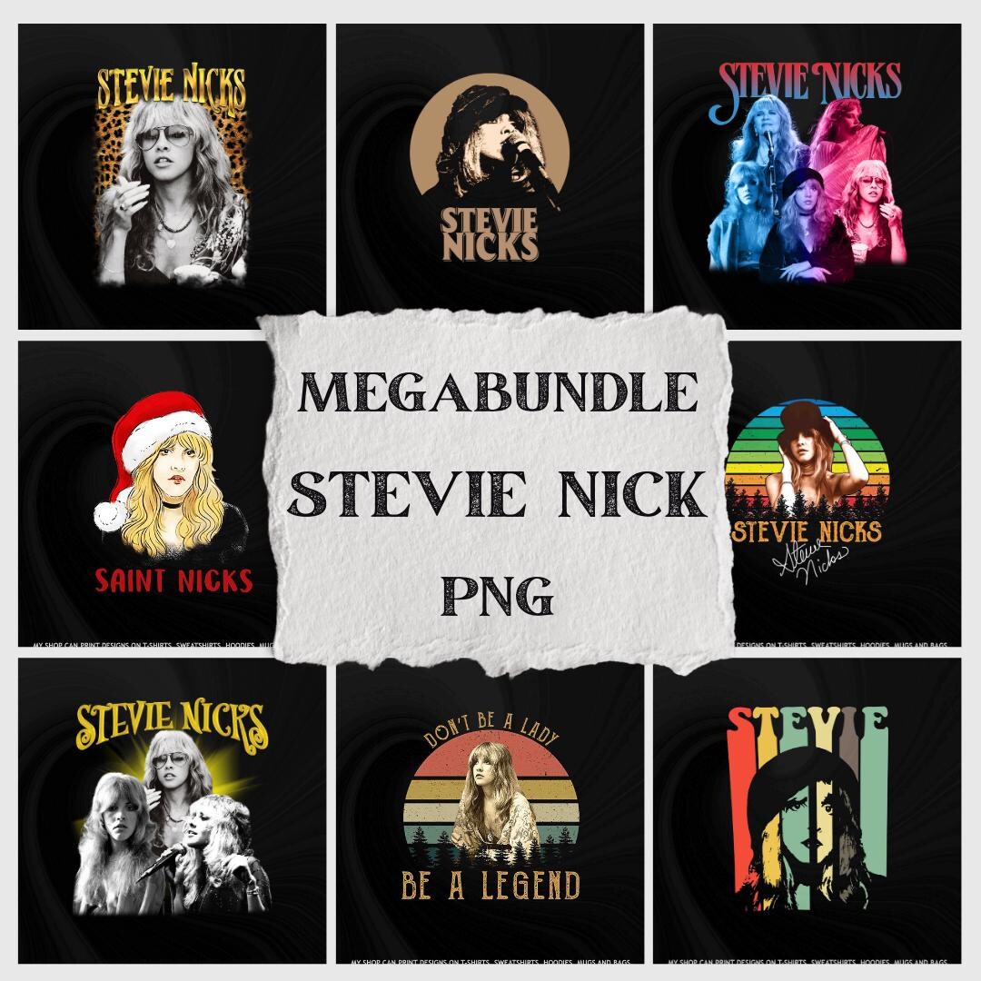 Bundle Stevie Nick PNG, Stevie Nick Digital Download, Stevie Nicks ...