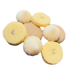 Banana Pudding Soy Wax Melts/Highly Scented/Strong Sweet Bakery Dessert Home Fragrance/ Fake Food Shaped Wax Melts/Flameless Candle