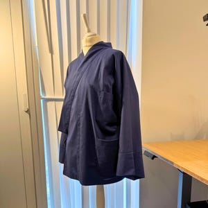 Samue Jacket Sewing Pattern: Unisex Japanese Chore Coat (PDF Pattern) image 5