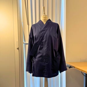 Samue Jacket Sewing Pattern: Unisex Japanese Chore Coat (PDF Pattern) image 7