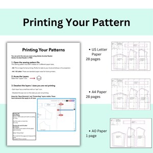 Men's Kimono Jacket Sewing Pattern | Japanese Style, XXS-3XL (PDF Pattern) image 8
