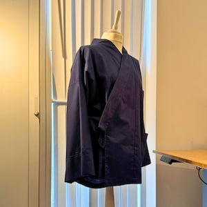 Samue Jacket Sewing Pattern: Unisex Japanese Chore Coat (PDF Pattern) image 4