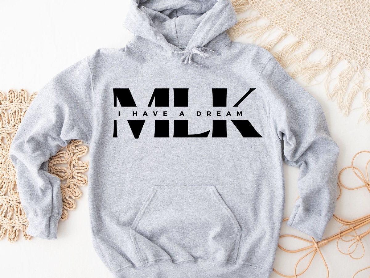 Black Americans Happy MLK Day Kid Hoodie Everybody Can Be Great Because Everybody Can Serve LT15 main image 0