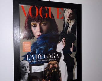 Lady Gaga - Collage du magazine Vogue 2024