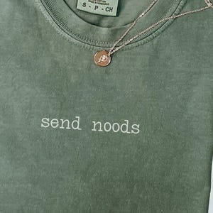 Comfort Colors Send Noods No Shirt, Funny Humor Shirt, Adult Humor Shirt, Sarcastic Shirt, Funny Statement Shirt, Sarcasm Shirt for Women