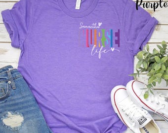 Personalized Registered Nurse Shirt: Custom RN Gift
