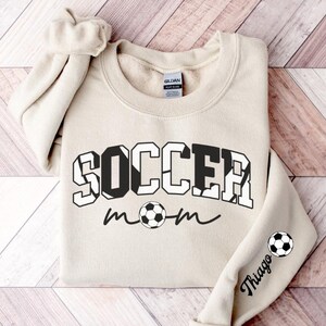 Personalized Soccer Shirt: Custom Name & Number, Soccer Mom Tee