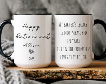 Pensioencadeaus voor vrouwen, pensioencadeaus voor vrouwelijke leraar, gepensioneerde leraar mok leraar pensioen cadeaus voor vrouw, cadeau voor baas