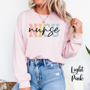 NICU Nurse Sweatshirt: Neonatal Intensive Care Appreciation Gift