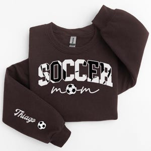 Personalized Soccer Shirt: Custom Name & Number, Soccer Mom Tee