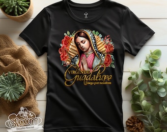 Virgin of Guadalupe Pray for us, PNG DTF Sublimation