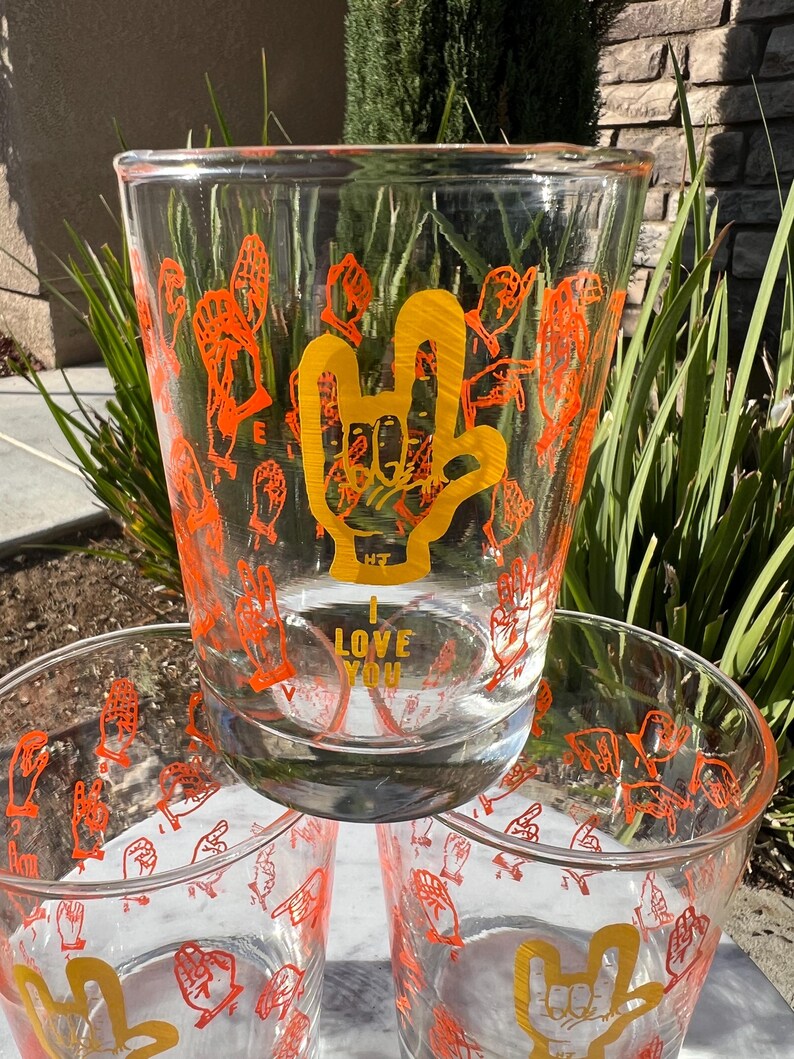 Vintage American Sign Language Glasses - Etsy