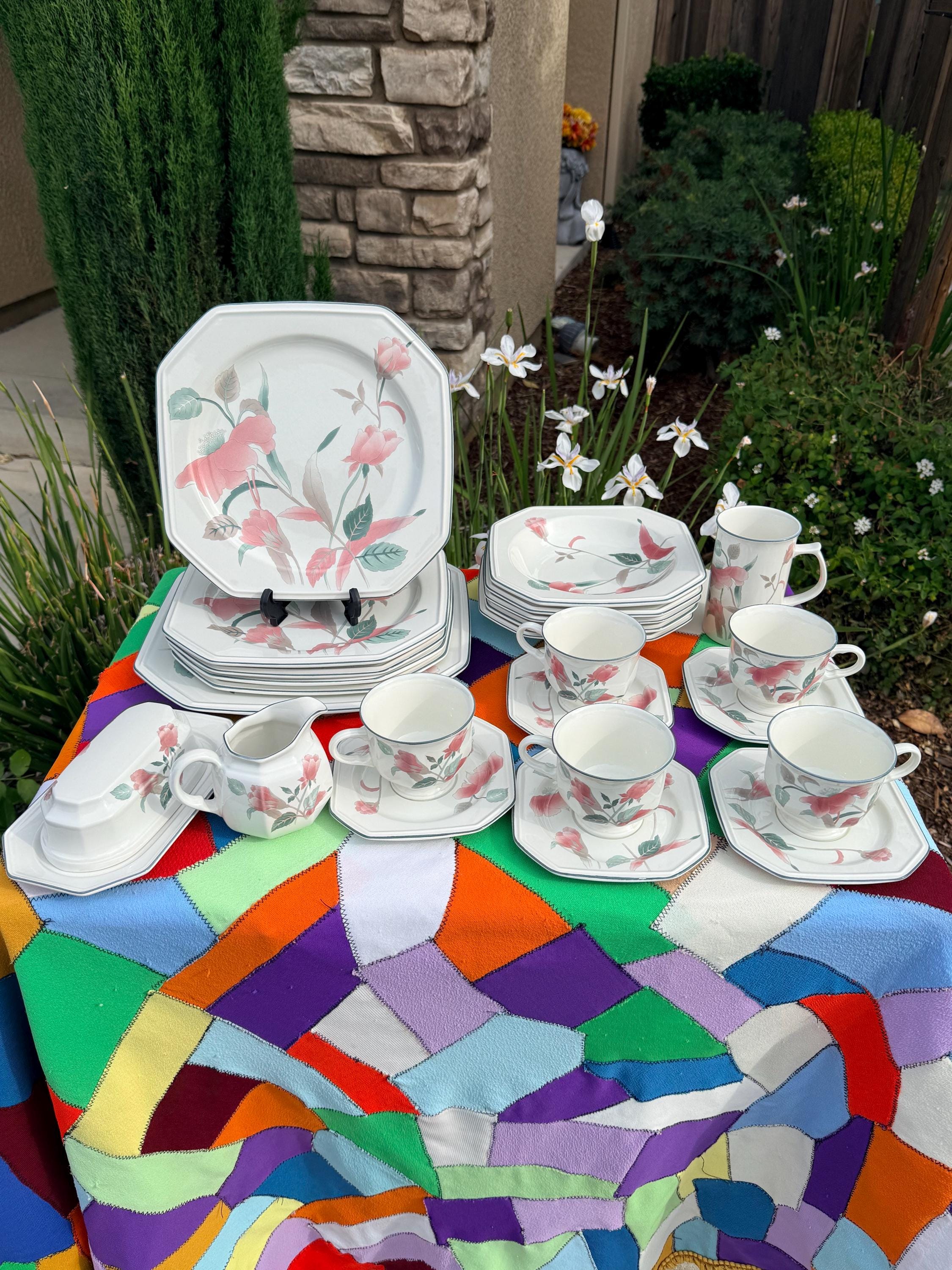 Mikasa Dinner Set - Etsy Mikasa Dinner Set - Etsy